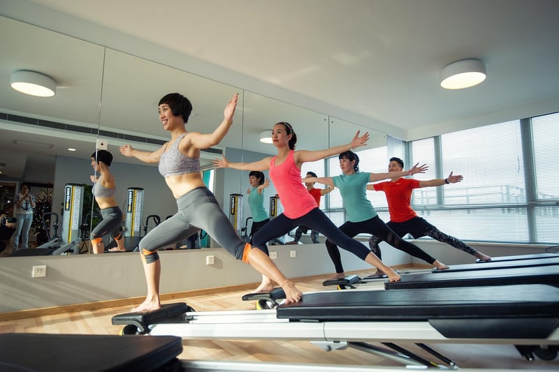 Pilates Reformer machine